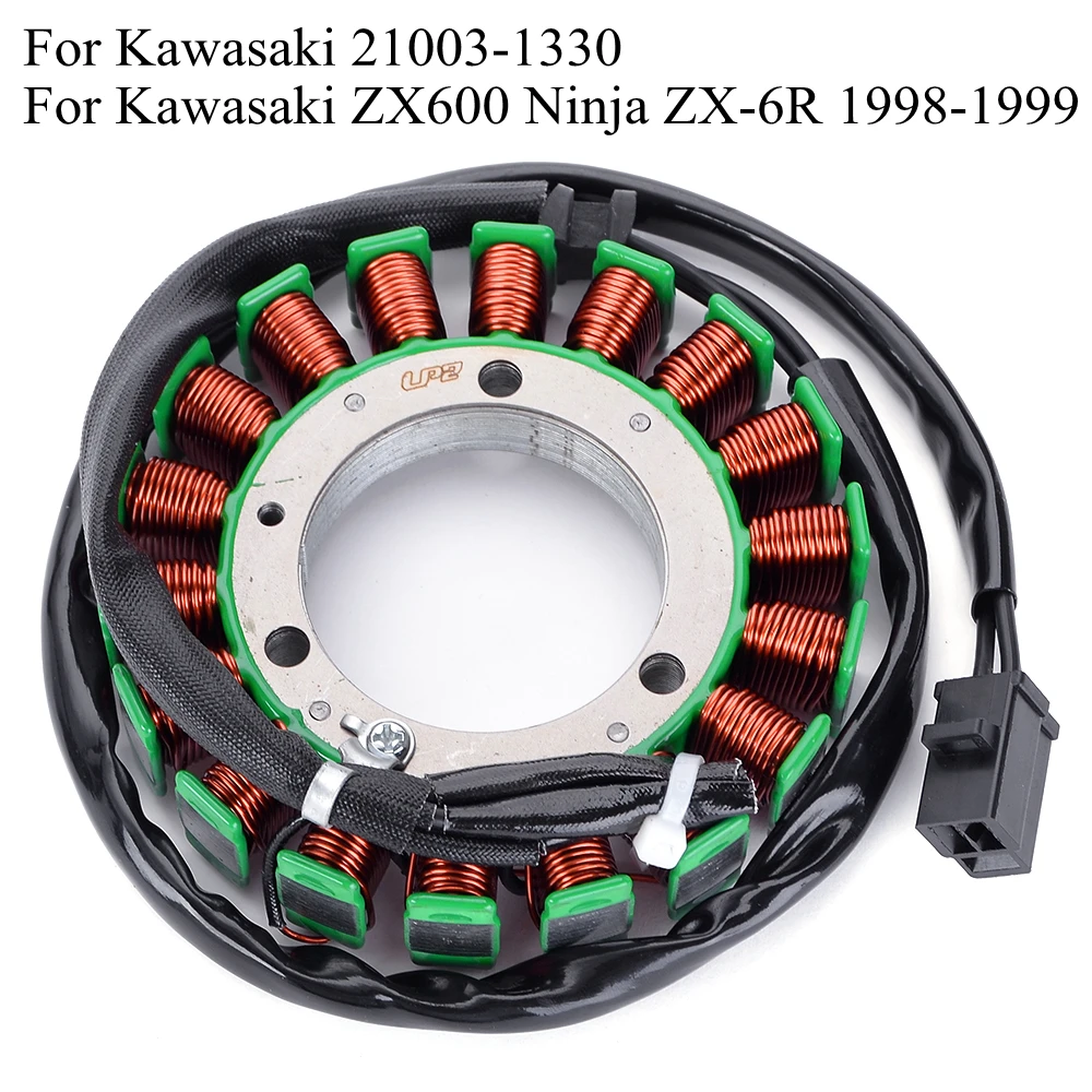 Zx 6R Moto Magneto Generatore Statore Bobina Per Kawasaki Zx600 Ninja Zx-6R 1998 1999 21003-1330 21003-1330 Zx6R