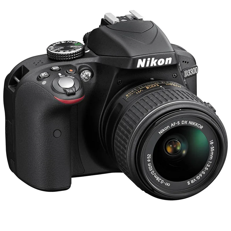 Nikon D3300 24.2 MP CMOS digital SLR camera autofocus-S DX Nikkor 18-55mm f/3.5-5.6G VR II zoom lens (99 NEW)