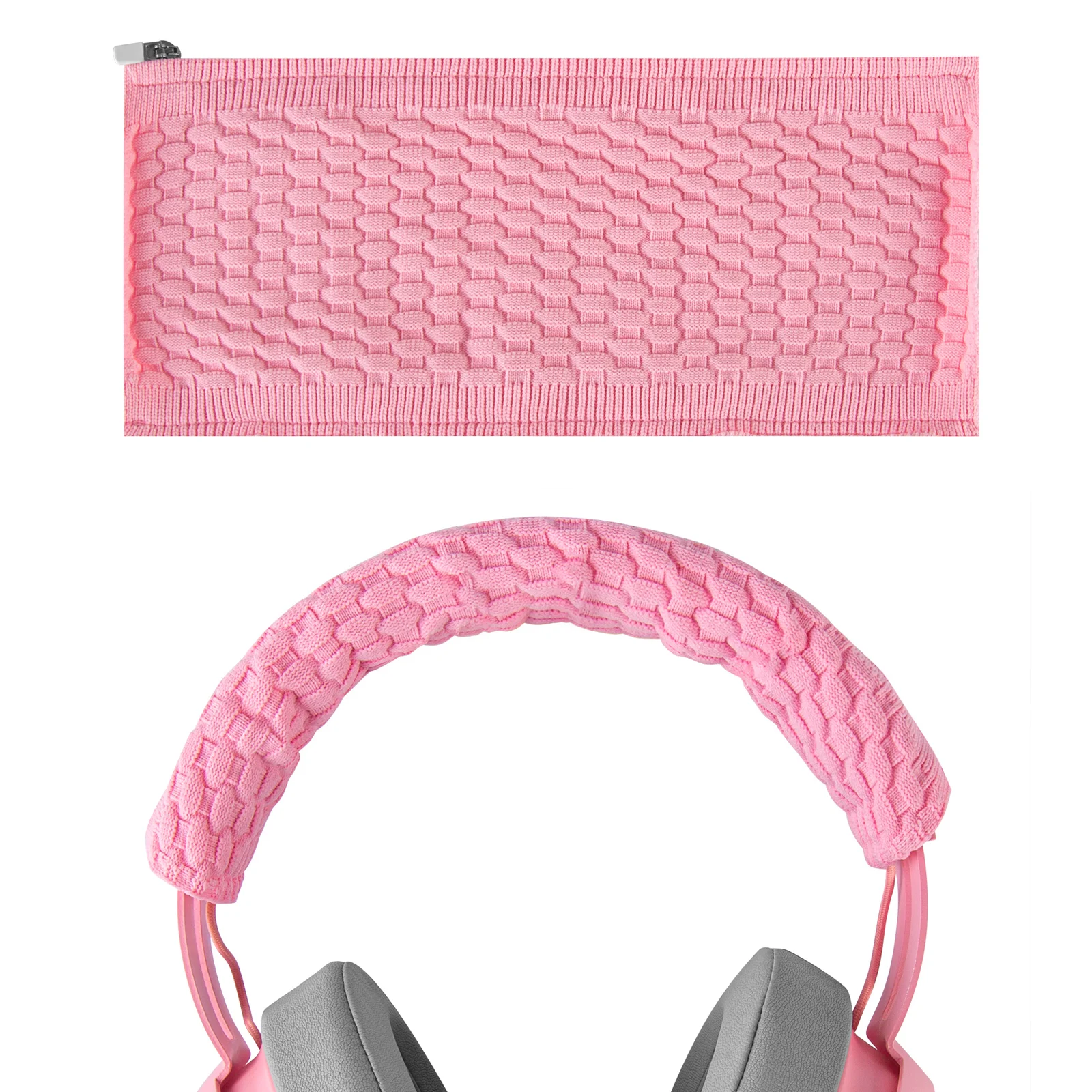 

Гибкая тканевая накладка на голову Geekria для Razer Kraken Pro V2, 7,1 V2, сменные накладные подушки для наушников (розовые)