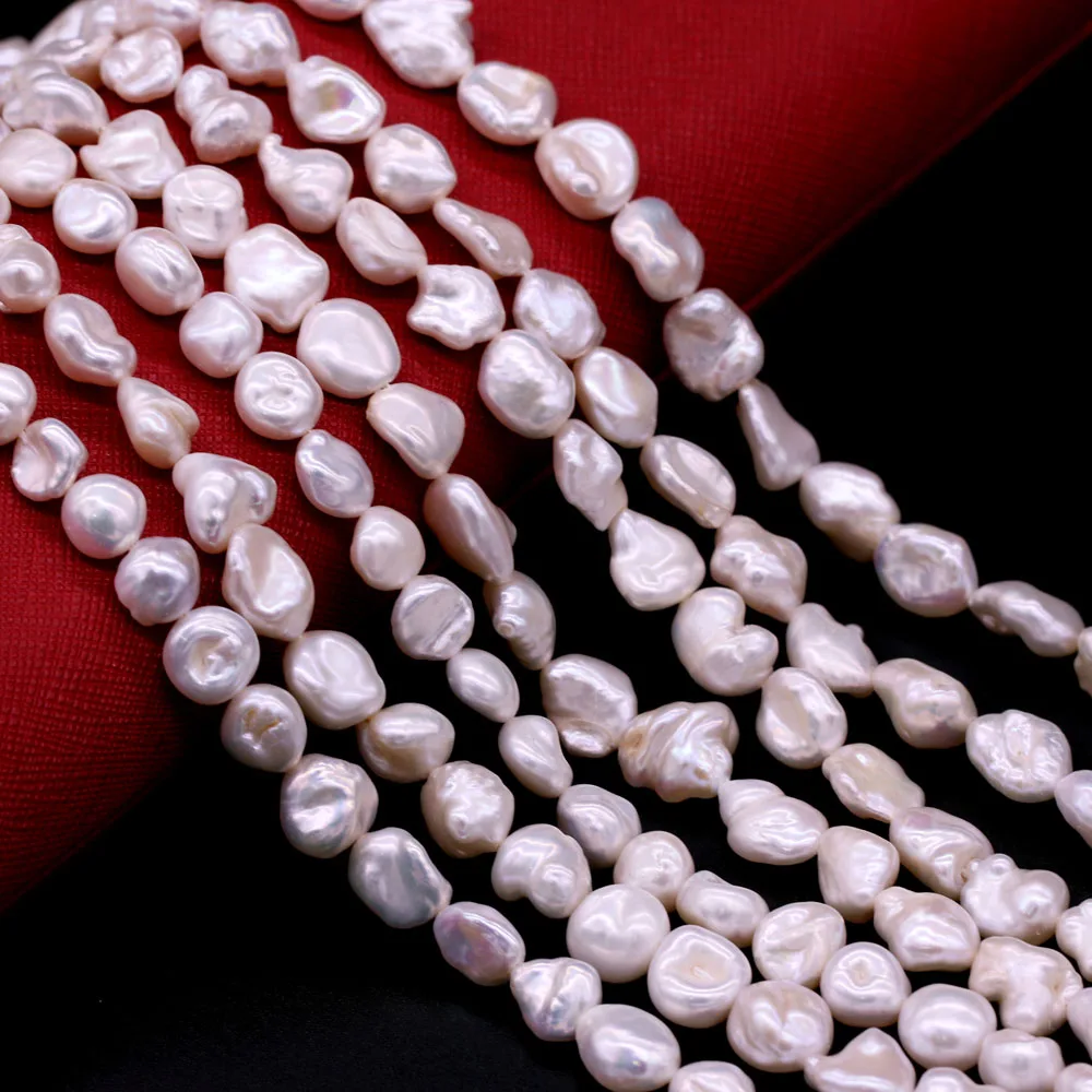 Natural Freshwater Pearl Loose Beads Baroque Regenerated Pearl Beading AA for Jewelry Making Necklace DIY Bracelet 15x18mm
