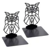 Funny Metal Bookends Retro Personality Animal Support Holder for Home Desk Storage Books Organizer Tools Office Supplies 2025 3