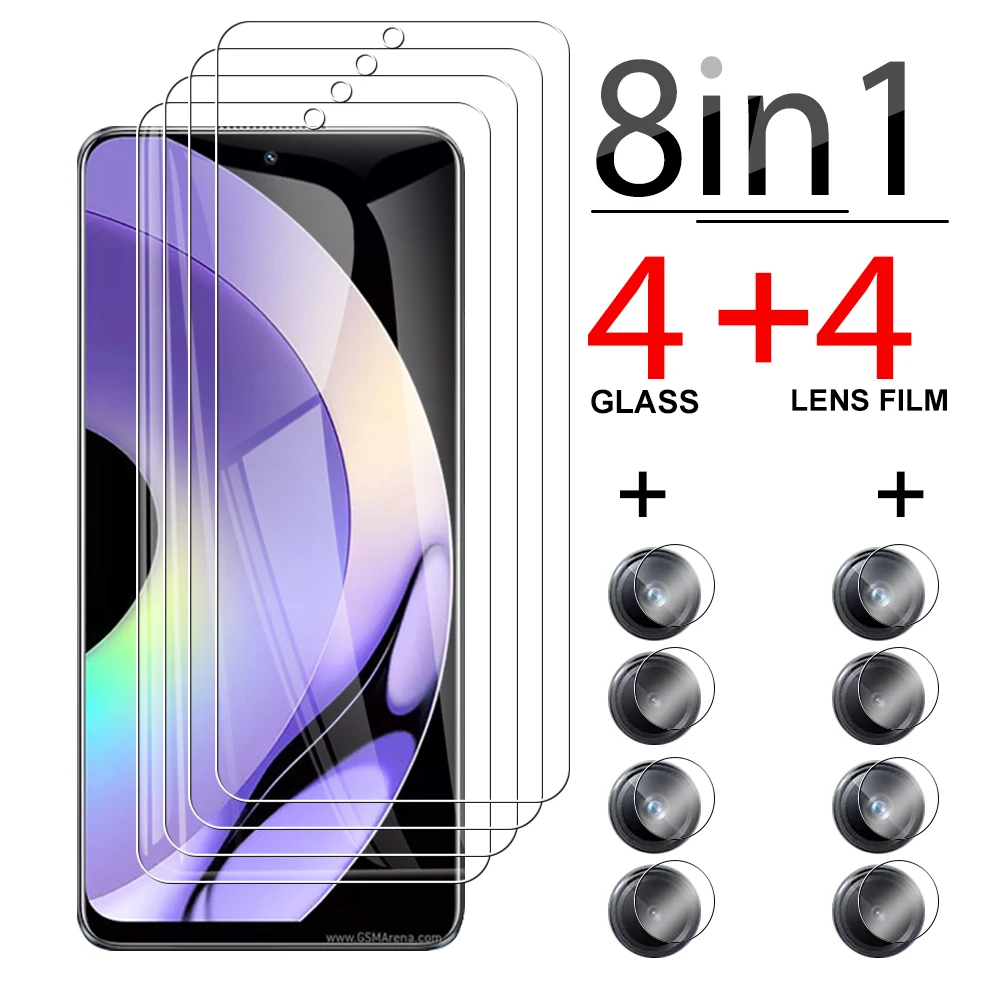 

Пленка для объектива камеры 8 в 1 HD для Realme 10 9 Pro 9i 8i realmec33 C30s C31 C35 V23 GT GT2 Neo2 Neo3, защитное стекло против царапин
