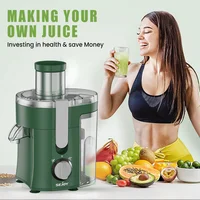 Compact Fruits Juicer , Juice Extractor Machine Multiple Safety Features Easy Operation Centrifugal Extractor Speed Adjustable 2