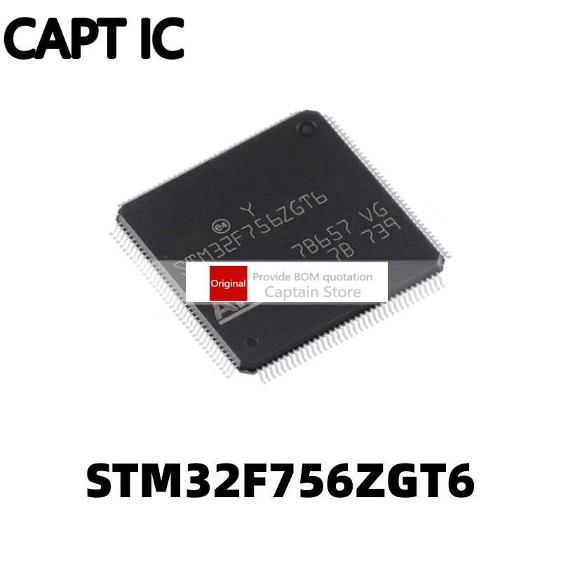 

5 шт. STM32F756ZGT6 LQFP144