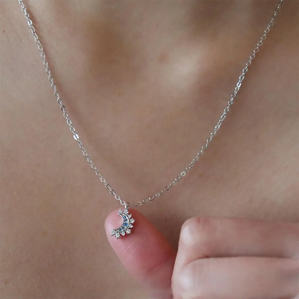 Sun and Moon Magnetic Necklace Sun Moon Sunshine and Moonlight Necklace Gold Sun Valentine's Day Couple Jewelry