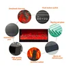 Electric Fireplace Wall Mounted and Recessed with Remote Control Ultra-Thin Wall Fireplace Heater 5
