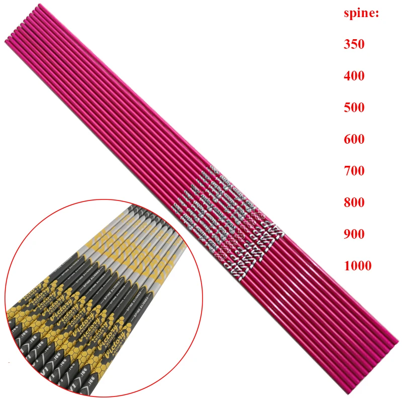 12 Tubes De Flèches En Carbone Pur SP300 à 900 – Idéal Pour Arc à Poulies Ou Arcs Classiques