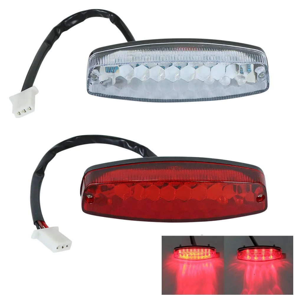 Motorcycle Light Motorcycle LED Lights Motorcycle Turn Signal Lights Motorcycle Turn Signal 12v Moto Tail Brake Light LED Rear Lights Cafe Racer Indicator Lamp Motorcycle Lighting For ATV Quad Kart Scooter