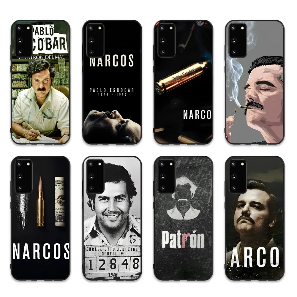 Narcos Tv Series Pablo Escobar Custodia Per Telefono Per Samsung S 9 10 20 21 22 23 30 23Plus Lite Ultra Fe S10Lite Fundas