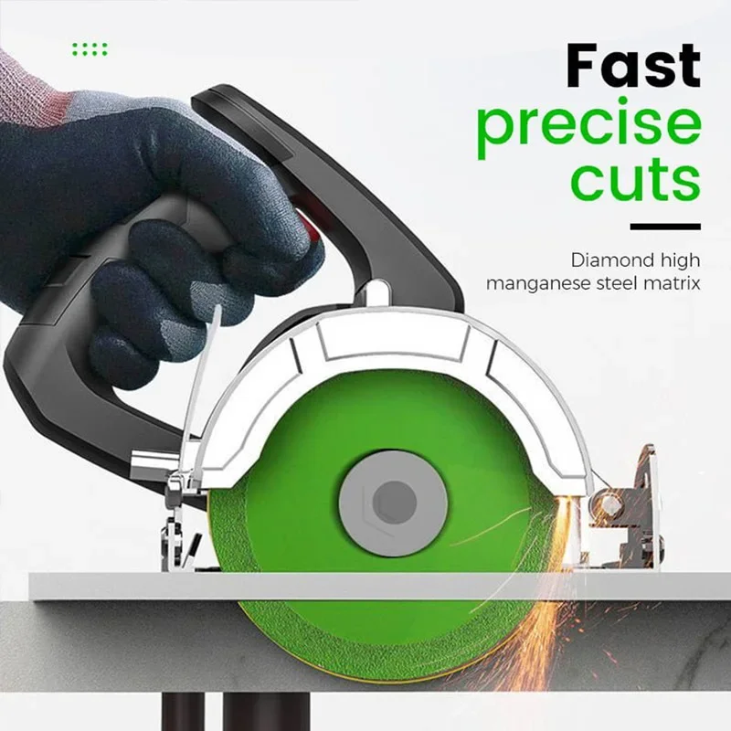 

Glass Cutting Disc 100mm Ultra-thin Saw Blade Jade Crystal Wine Bottles Grinding Chamfering Cutting Blade Glass Cutting