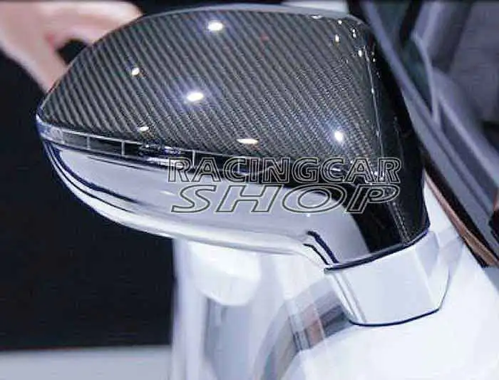 REAL CARBON FIBER MIRROR COVER 1PAIR for AUDI A7 S7 RS7 4G 4G8 2011UP