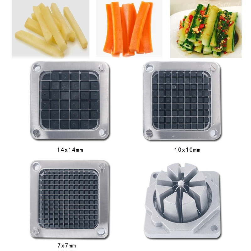 Description Picture 2 of itemManual Potato Cutter Blades Shredder French Fries Slicer Potato Chips Maker Meat Chopper Cutting Machine Kitchen Tools