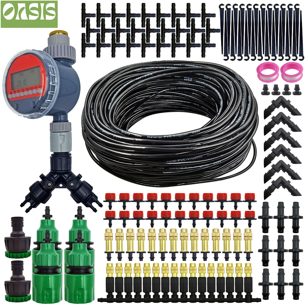 AERZETIX Set 10 Raccordi A T 3 Vie 6mm Per Tubi Microirrigazione - Sistema Irrigazione A Goccia
