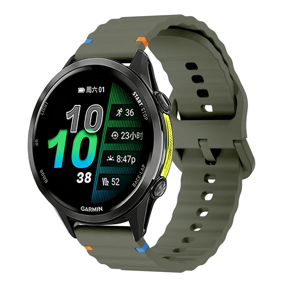 Enhanced Sports Silicone Strap for Smartwatches | Multiple Sizes Available