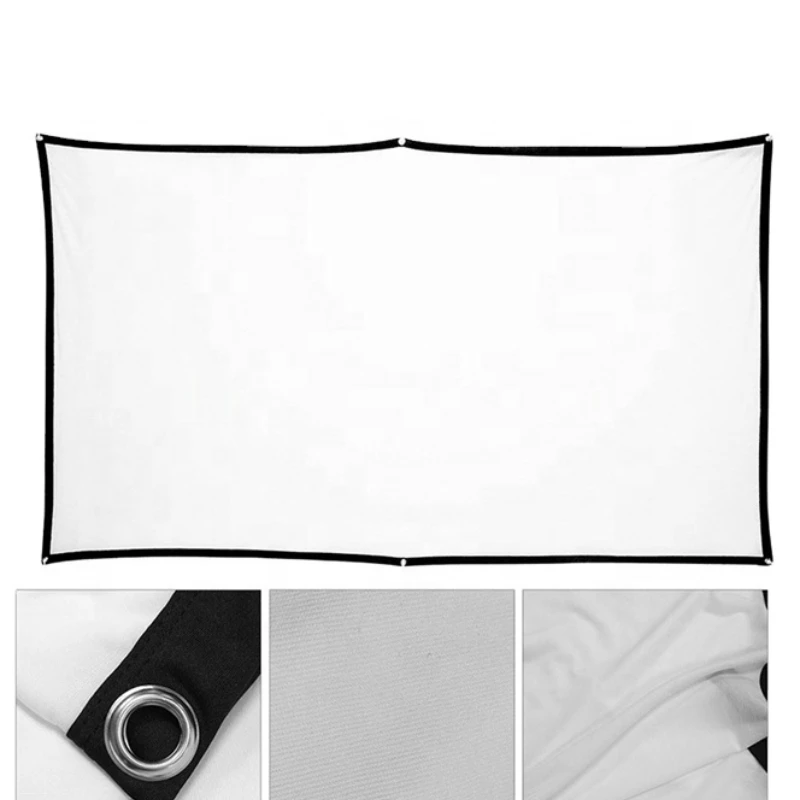 

Free Sample Simple Folding Projector Screen Movie Screen