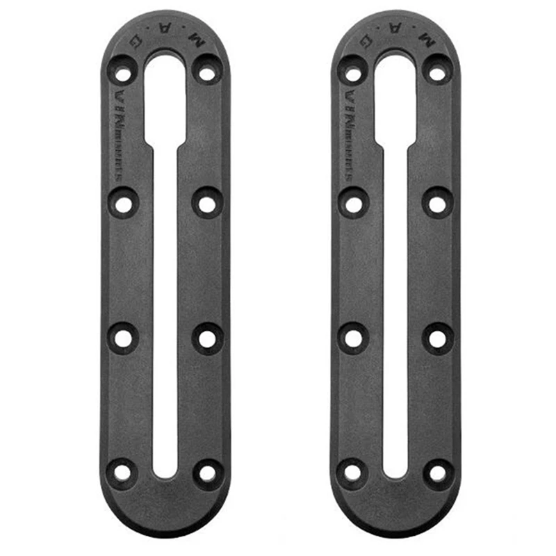 2X Kayak Slide Track Rails Bracket DIY Accessories Fishing Rod Holder Mounting Base Rack Compatible RAM 1pcs rubber pvc oar stand holder hook buckle canoe kayak dinghy inflatable fishing boat bracket paddle rack board accessories