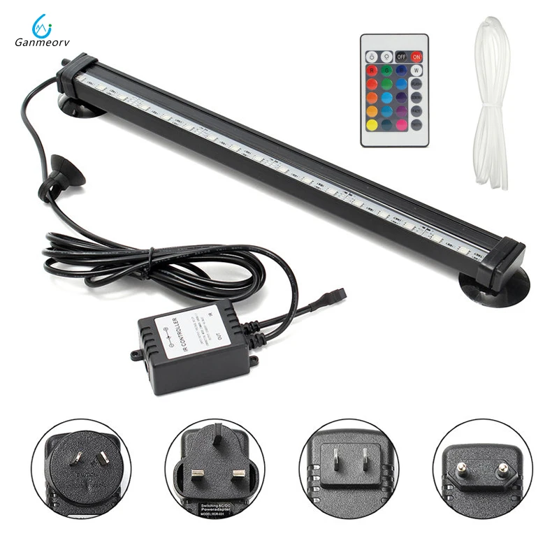 Submersible Aquarium Light Bubbles Led Tube Rgb Aquarium Rgb Light