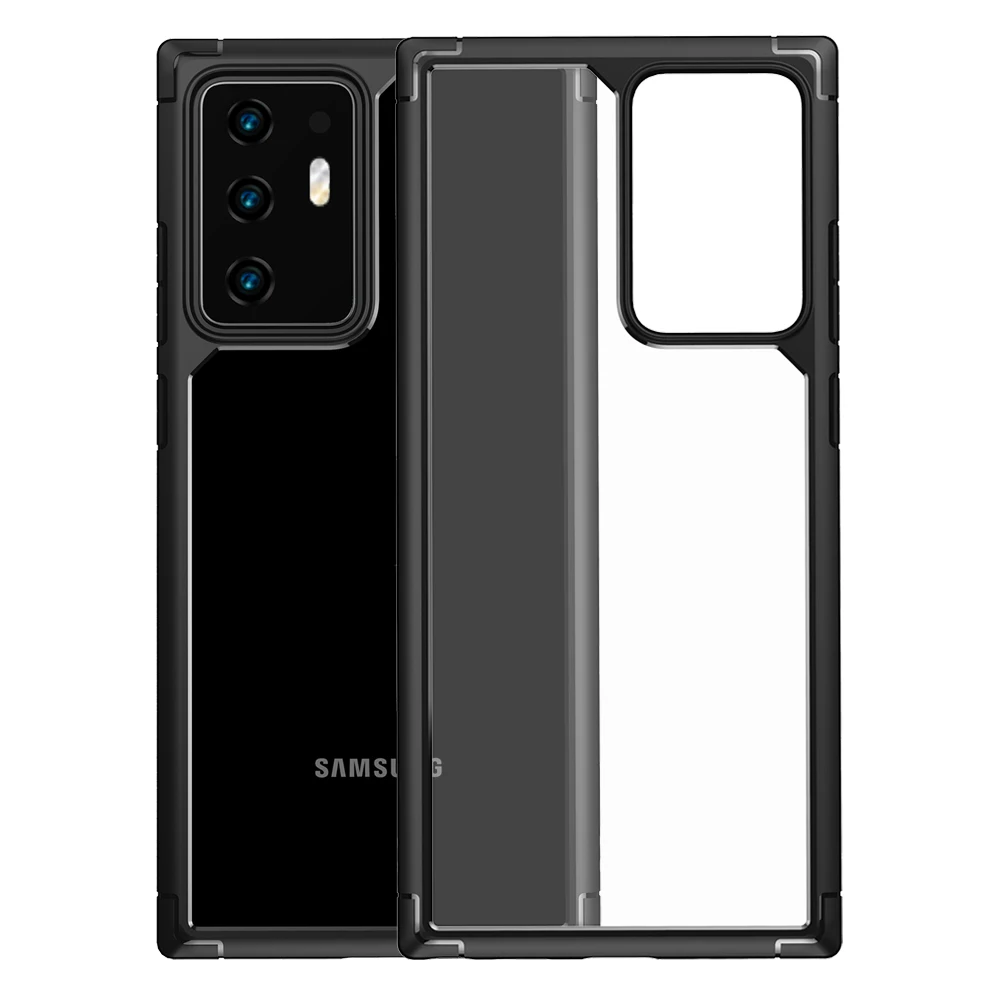 Case For Samsung Galaxy Note 20 Ultra Shockproof Phone Case For Samsung Galaxy Note 20 Anti drop Shell Transparent PC Back Cover 2
