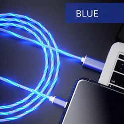 Flow Luminous LED Fast Charging USB Type C Cable - 2m  Type C (Type 3)
