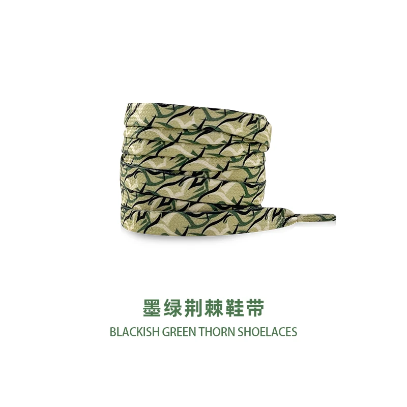1Pair Flat Shoelaces for Sneakers Personalized Pattern AF1/AJ Sports Casual Basketball Shoelace Women Men Shoes Rope Shoetrings