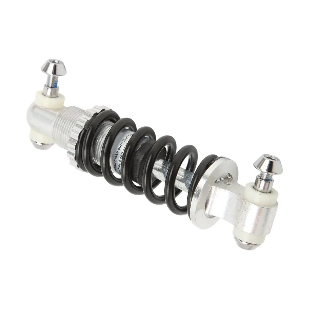 125mm 300lbs 자전거 충격 흡수기 실버&블랙 알루미늄 합금 후방 충격 흡수기 쉬운 설치 스프링 충격 흡수기