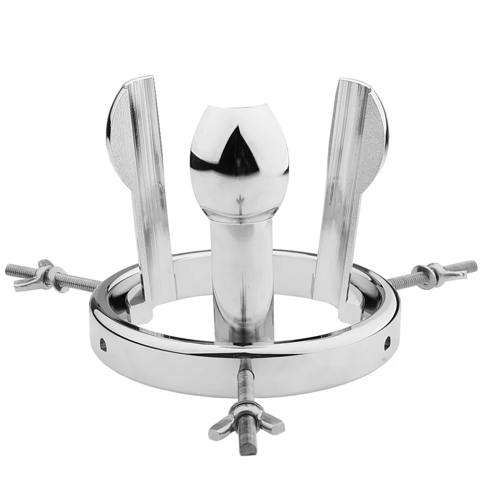 Stainless Steel Vaginal Hollow Anus Plug Unisex Training G Spot Couple Anal Dildo Ass Expander anal plug dilator