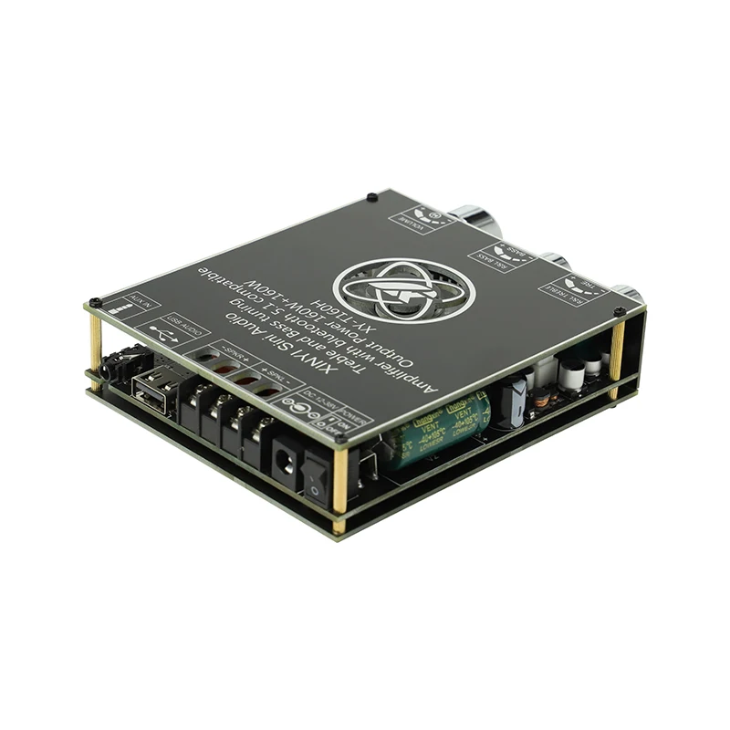 Placa de Amplificador Estéreo Tpa3116d2 Tpa7498e Bluetooth 5.0 Hifi 2.0 Canais 50w 100w 160w Bass Note Tuning Tuning Amp - Image 4