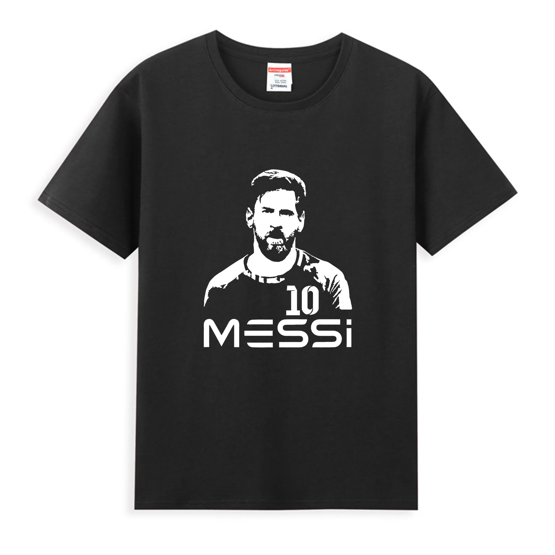 2024 T-Shirt Da Uomo Casual Gost Messi Barcelona Fcb Football Soccer Cool Decal T-Shirt Oversize Confortevole Streetwear S-3Xl