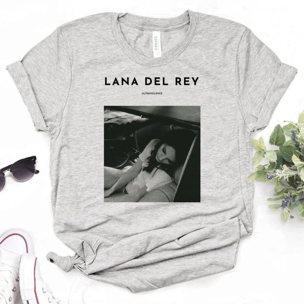 Lana Del Rey T-Shirt Donna Divertente Designer Comic Tshirt Abiti Firmati Femminili