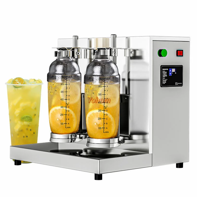 110V Electric Bubble Boba Milk Tea Shake Shaking Machine Mixer 400R/Min  Control