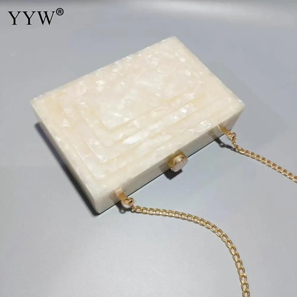 Rose-Carmine Wallet Brand Luxury Wedding Party Bag Acrylic Box Day Clutches Evening Party Wedding Purse Designer High Quality