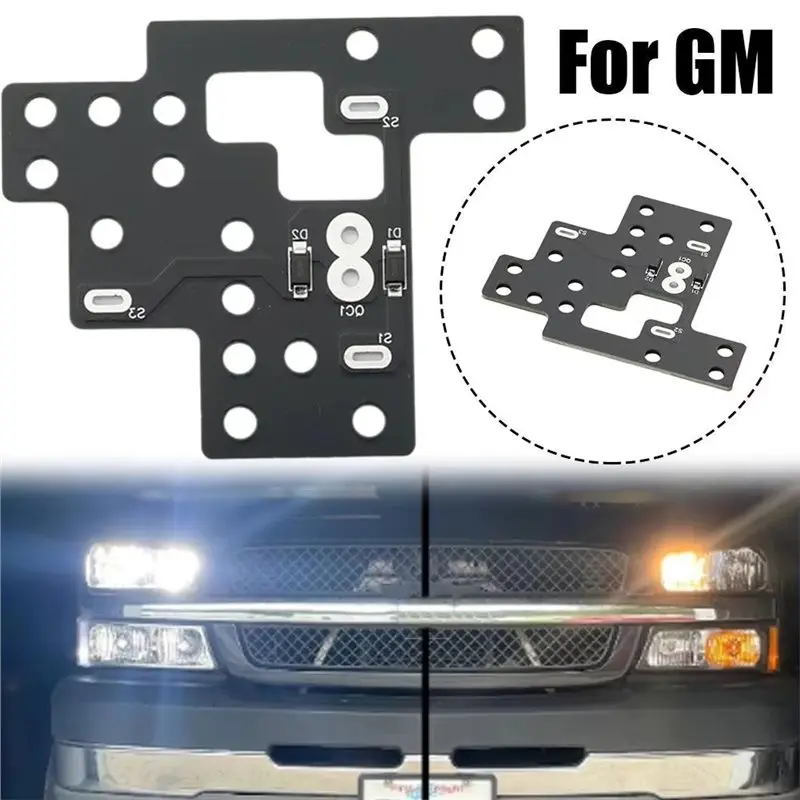 AB47-GM용 모든 라이트 온 모듈(2003-2007 GM 실버라도 1500/2500/3500 G2H6용) GM 클래식 풀 사이즈 SUV 라이트 온 모듈