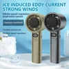 M11 High Speed Handheld Fan USB Turbine Handheld Violent Fan Infinite Speed Control Mini Portable Small Fan Summer Holiday Gift 1