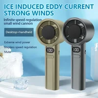 M11 High Speed Handheld Fan USB Turbine Handheld Violent Fan Infinite Speed Control Mini Portable Small Fan Summer Holiday Gift 1