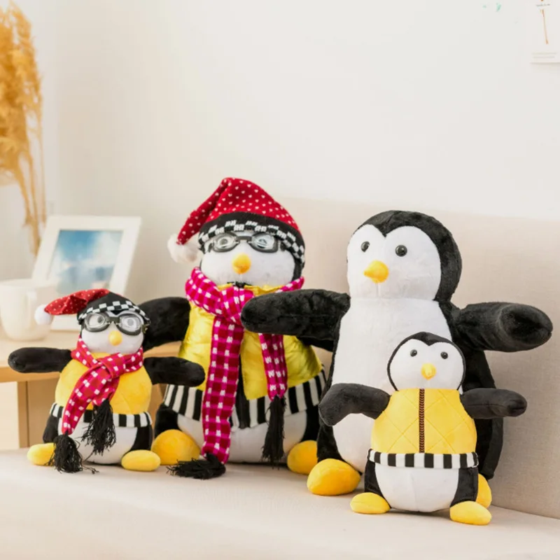 

Friends Hugsy Plush Toys Joey's Friend Rachel Penguin Stuffed Soft Dolls Cute Pillows Animals Birthday Gift for Children