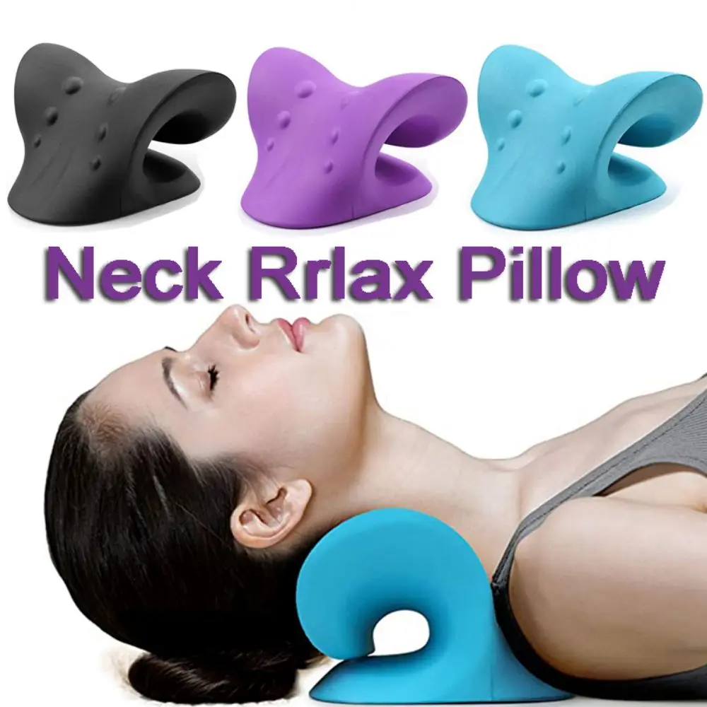 

Cervical Spine Stretch Gravity Muscle Relaxation Traction Neck Stretcher Shoulder Massage Pillow Relieve Pain Spine Correction