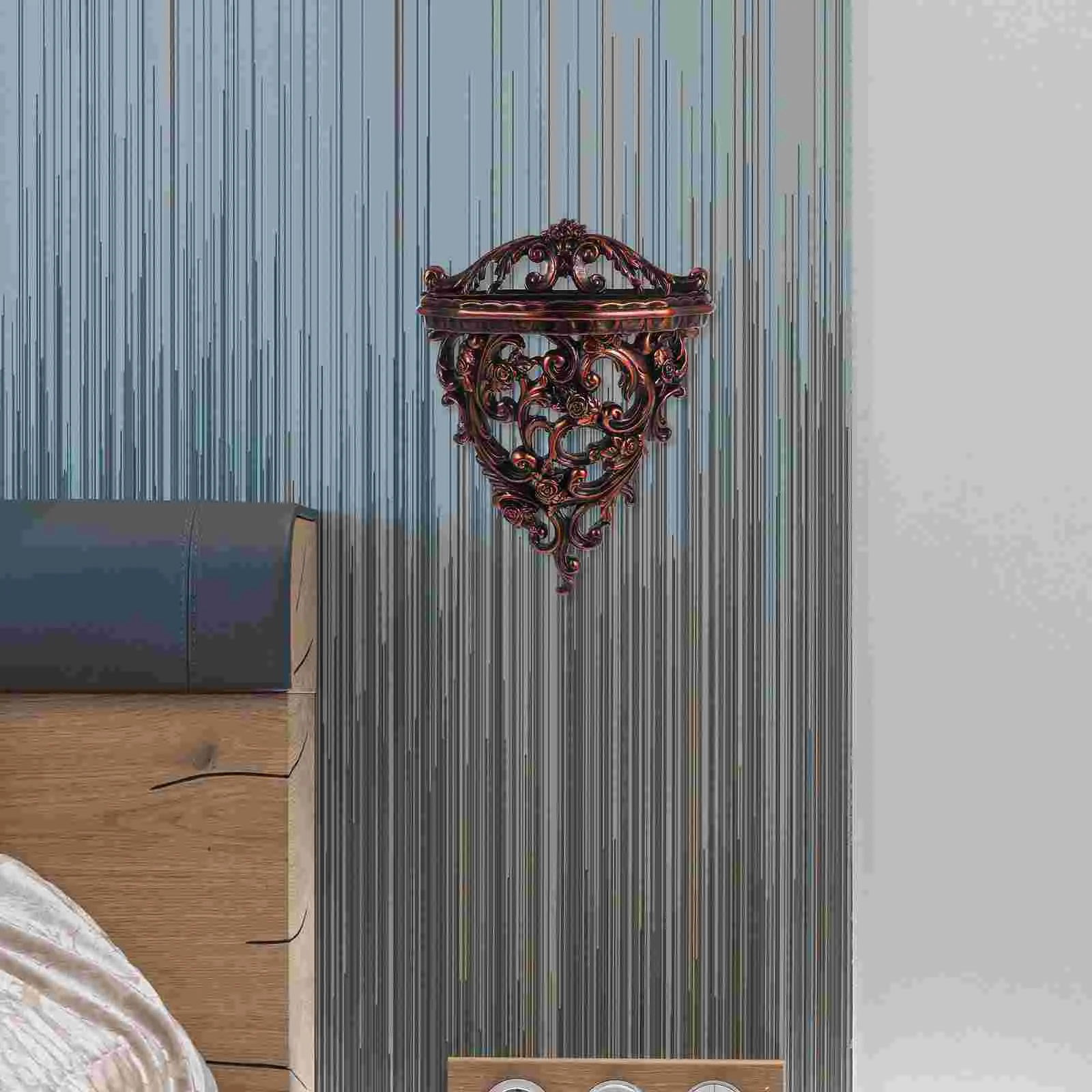 Wall Hanging Living Room Decorations Bookshelf Clothing Organizer Sundries Container Storage Ledge Board Resin Floating Planter