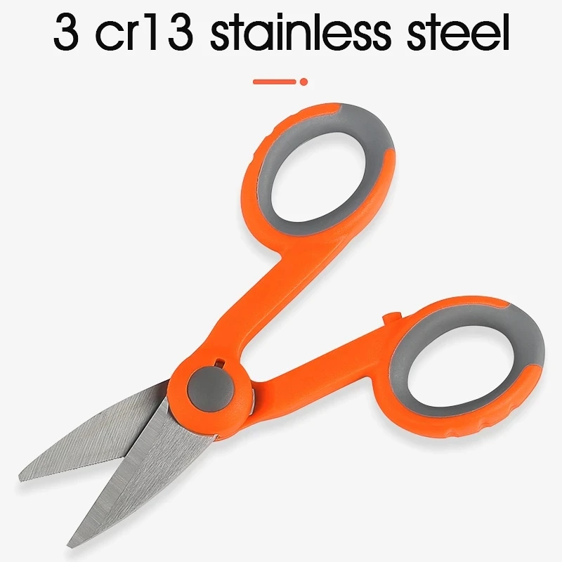 WL-9011Z Fiber Optic Kevlar Cutter Scissors Kevlar aramid fiber For sharp scissors, scissors jumper wire pigtail FTTH Tools