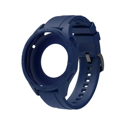 High-Quality Silicone Band with Lightweight Watch Case for Huawei GT4 46mm (5)