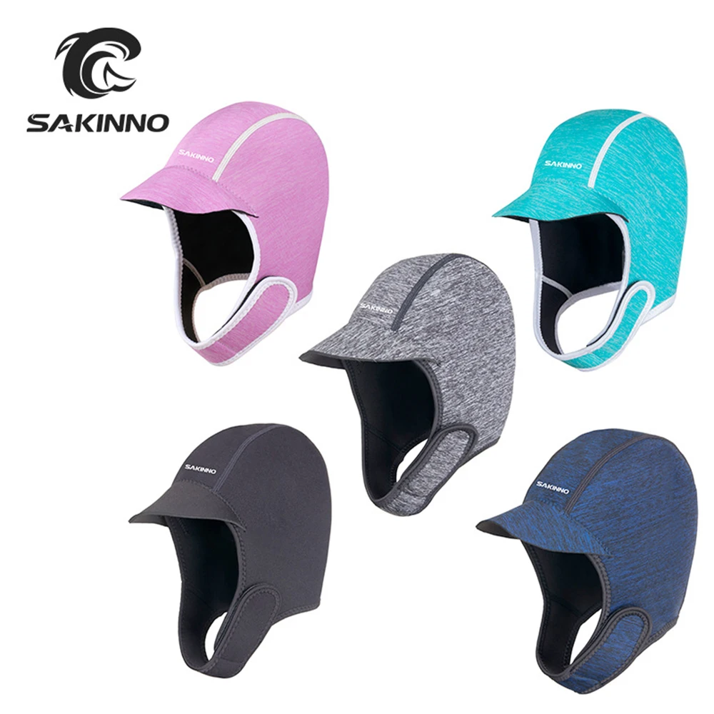 

New 2MM Neoprene Diving Head Cover Adult Sunscreen Scuba Diving Swimming Scratch Resistant Cap Water Sports Warm Diving Cap 2023