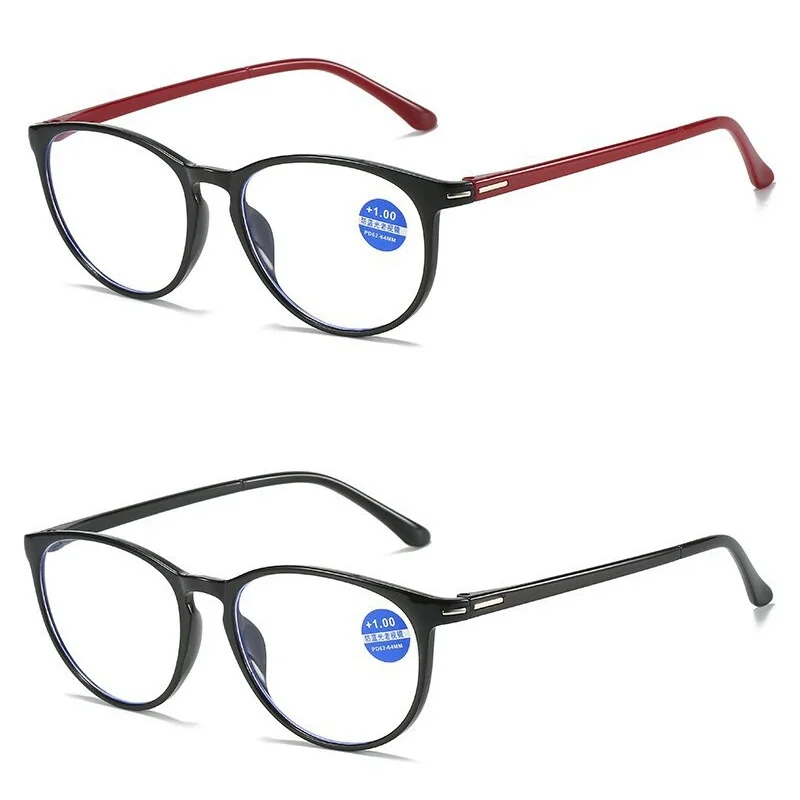 

Reading Glasses Men Anti-Blue Light Glasses Women HD Presbyopia Glasses Ultralight Retro Glasses for Men