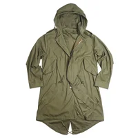 M51 American Soldier Fishtail Coat Warm Trench History Replay Jacket Winter Men's Windproof Clothing M1950 Fishtail Trench Coat 2
