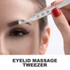 Meibomian Gland Massage Forceps Tweezer Tool Eyelid Stainless Steel Tweezers Short MGD 2