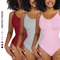 Lissage Shapewear Body pour femmes Faja corps complet Shaper string doux corps façonnage sculptant la poitrine sous-vêtements amincissants 1