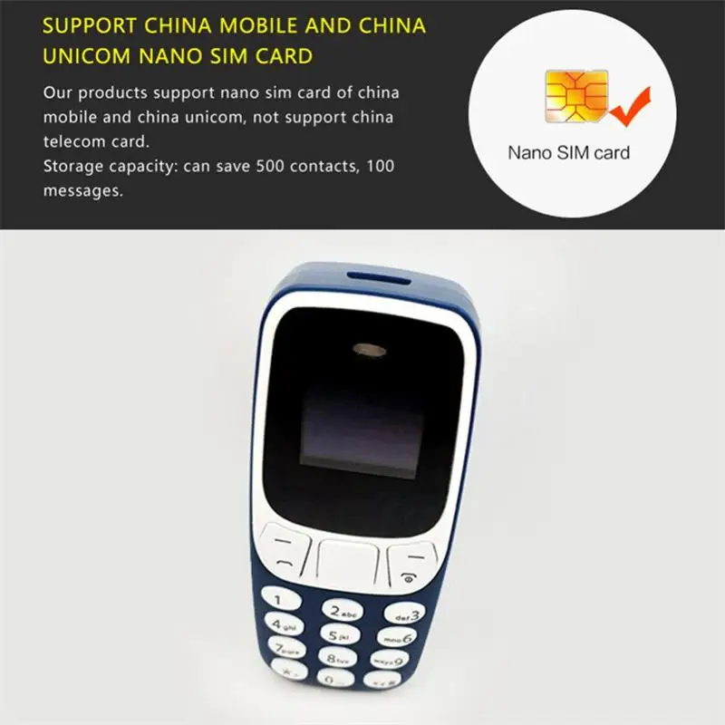 L8star BM10 Mini Mobile Phone Dual Sim Card With Mp3 Player FM Unlock Cellphone Voice Change Dialing Phone Hands Free Dialer mobile phones