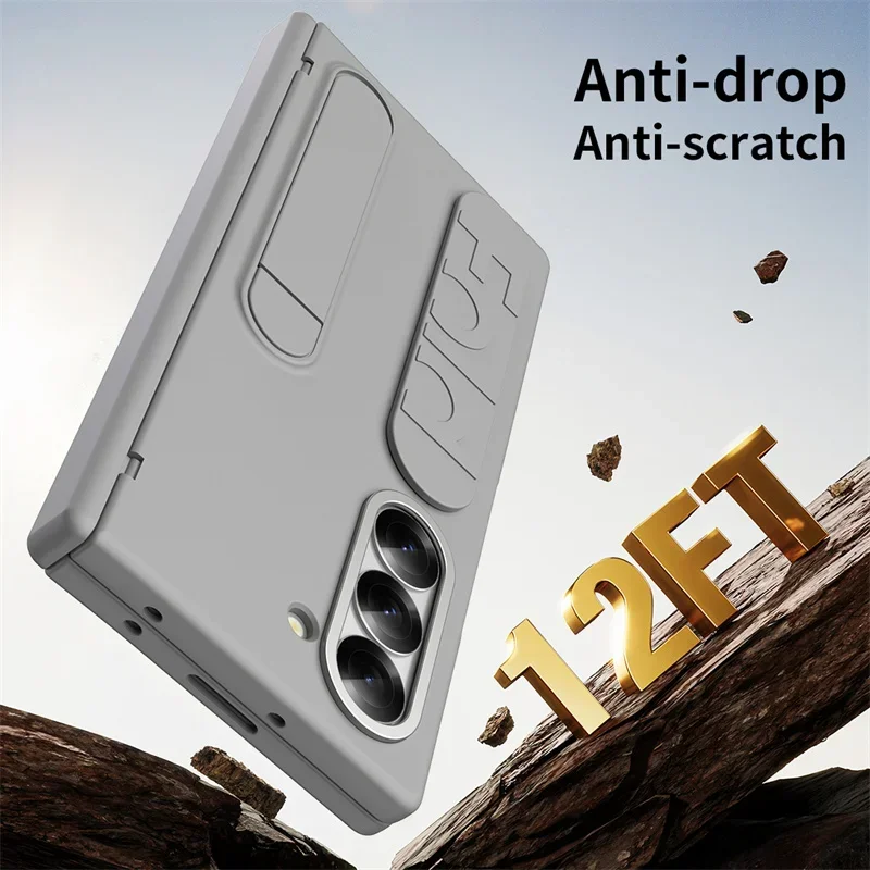 Premium Full Cover Hard Case with Hinge Protection, Stand, Wrist Strap & Screen Protector