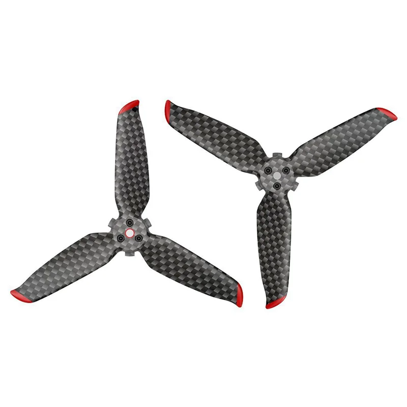 Hélices Drone DJI Noir - Lot de 2 Paires, Léger et Durable