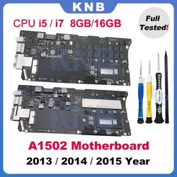 Original A1502 Motherboard i5 i7 8G 16GB For Macbook Pro Retina 13" A1502 Logic Board 2013 2014 820-3476-A 2015 820-4924-A