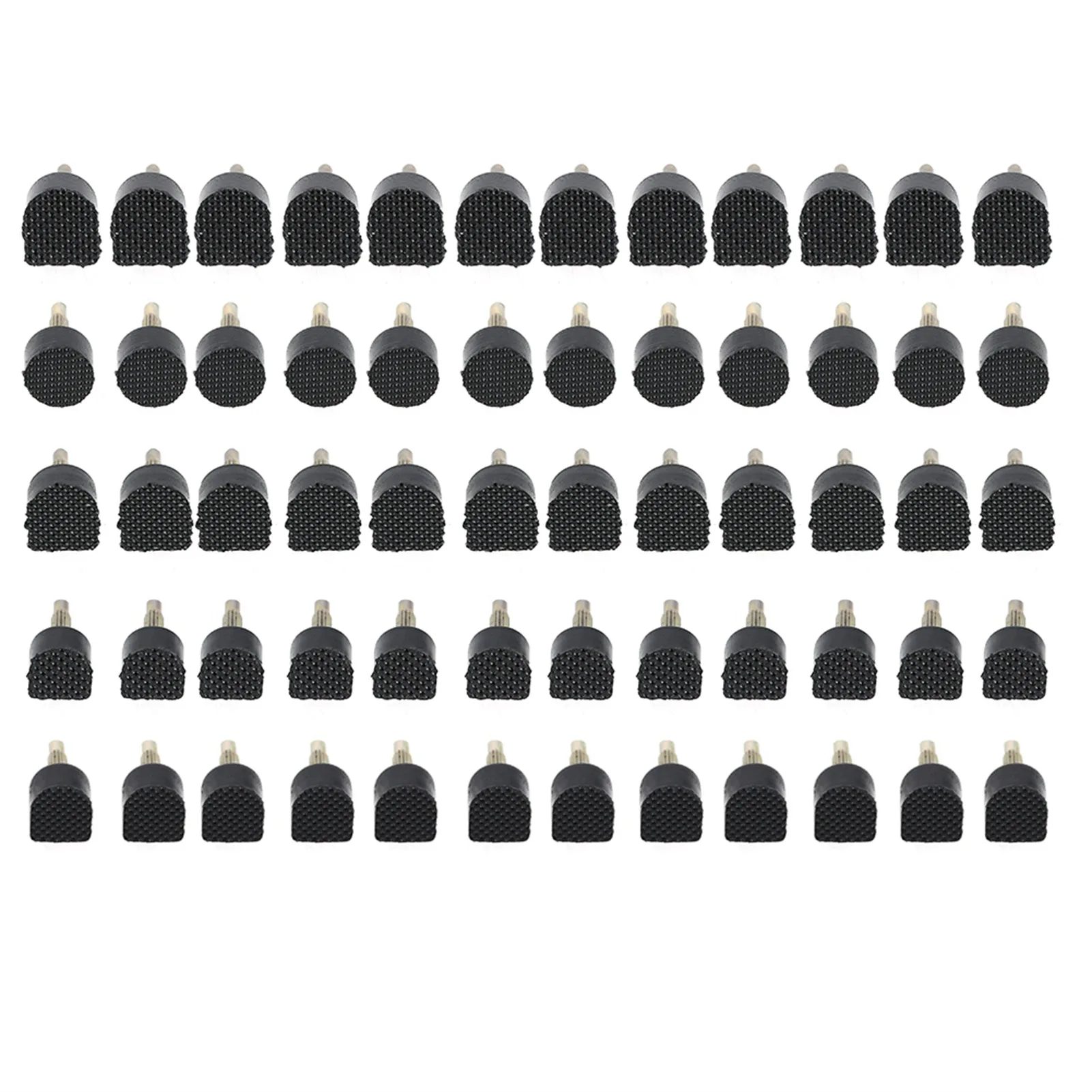 DIY 60 יחידות ציפורן לתיקון נעלי עקב גבוה 5 גדלים שונים טיפים לתיקון נעליים חליפות למעלה של נעליים