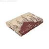 Ai Weier Extra Soft I Like Exercise Marauders Map Throw Blankets, Sherpa Flannel Travel Blanket Throw Wearable Blankets, Large 6